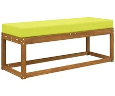 Lauko Sėdimosios Pagalvė Žalia 111,5 x 40 x 8 cm