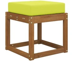 Lauko Sėdimosios Pagalvė Žalia 40 x 40 x 8 cm 100% poliesteris
