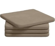 Sėdynių pagalvėlės 4 pcs Tortora 40 x 40 x 3 cm