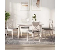 Sėdynių pagalvėlės 4 pcs Taupe 40 x 40 x 3 cm audinys