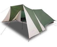 Tipi palapinė su stogu Žalia 660 x 456 x 200 cm tafta