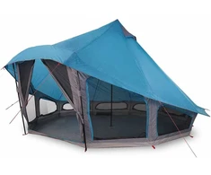 Tipi palapinė su stogu Mėlyna 508 x 470 x 300 cm tafta