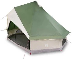 Tipi palapinė su stogu Žalia 400 x 346 x 250 cm tafta