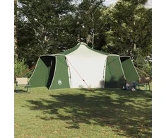 Tipi palapinė su stogu Žalia 492 x 492 x 275 cm tafta