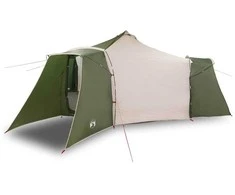 Tipi palapinė 8 asmeniui Žalia tafta
