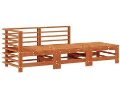 Sekcija sofa vienetai 3 Vienetas Vaško Ruda