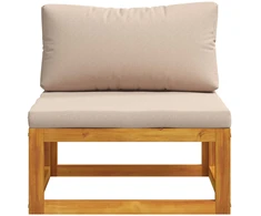 Sekcinė vidurinė sofa su pagalvėlėmis
