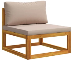 Sekcinė vidurinė sofa su pagalvėlėmis