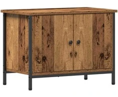 TV staliukas Televizoriaus spintelė Senovinis medis 60 x 35 x 45 cm
