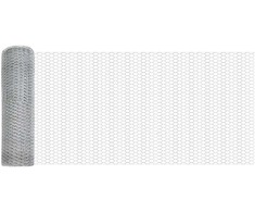 Hexagonal Fence with Post 100 x 0,6 m Galvanizuotas plienas