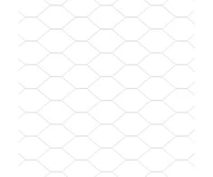 Hexagonal Fence with Post 100 x 1,2 m Galvanizuotas plienas