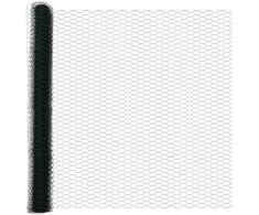 Hexagonal Fence with Post 10 x 1,5 m PVC dengtas plienas Žalia
