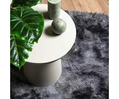 Shaggy tipo kilimas, NAVARRA, 300x200 cm, tamsiai pilka