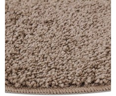 Neslystantis plaukuotas kilimas Ruda 120 x 120 cm PP