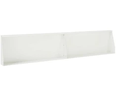 Sienelė 2 vnt. 100 x 12 x 40 cm Plienas Balta