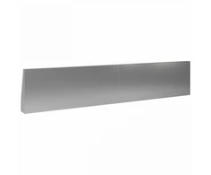 Sienelė 2 vnt. 100 x 12 x 50 cm Galvanizuotas plienas Sidabrinė