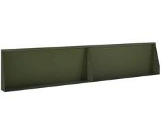 Sienelė 2 vnt. 100 x 12 x 50 cm Plienas Alyvuogių žalia