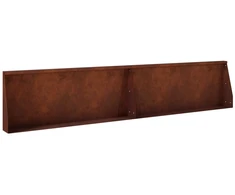 Sienelė 2 vnt. 100 x 12 x 50 cm Rūdijanti