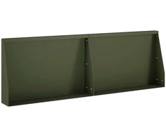 Sienelė 2 vnt. 60 x 12 x 40 cm Plienas Alyvuogių žalia
