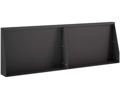 Sienelė 2 vnt. 60 x 12 x 40 cm Plienas Juoda