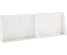 Sienelė 2 vnt. 60 x 12 x 50 cm Plienas Balta