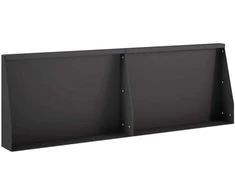 Sienelė 2 vnt. 60 x 12 x 50 cm Plienas Juoda