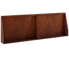 Sienelė 2 vnt. 60 x 12 x 50 cm Rūdijanti