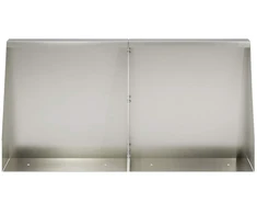 Sienelė 4 vnt. 40 x 12 x 30 cm Nerūdijantis plienas Sidabrinė