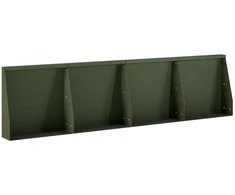 Sienelė 4 vnt. 40 x 12 x 30 cm Plienas Alyvuogių žalia