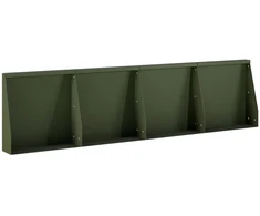 Sienelė 4 vnt. 40 x 12 x 40 cm Plienas Alyvuogių žalia