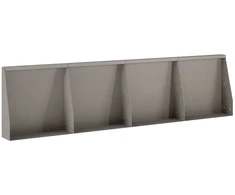 Sienelė 4 vnt. 40 x 12 x 50 cm Rūdijanti