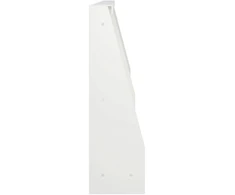 Sienelė 4 vnt. 60 x 12 x 50 cm Plienas Balta