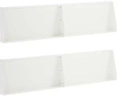 Sienelė 4 vnt. 80 x 12 x 30 cm Plienas Balta