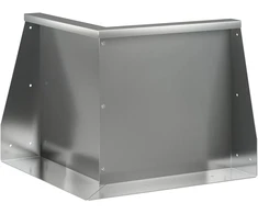 Sienelė 50 x 50 x 40 cm Galvanizuotas plienas Sidabrinė