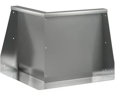 Sienelė 50 x 50 x 50 cm Galvanizuotas plienas Sidabrinė