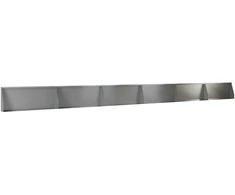 Sienelė 6 vnt. 100 x 12 x 30 cm Galvanizuotas plienas Sidabrinė