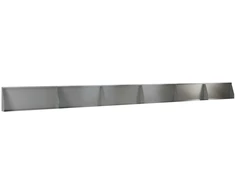 Sienelė 6 vnt. 100 x 12 x 50 cm Galvanizuotas plienas Sidabrinė