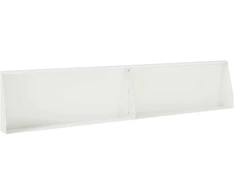Sienelė 6 vnt. 200 x 100 x 30 cm Plienas Balta