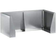 Sienelė 6 vnt. 200 x 100 x 40 cm Galvanizuotas plienas