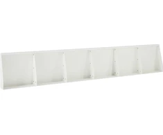 Sienelė 6 vnt. 40 x 12 x 30 cm Plienas Balta