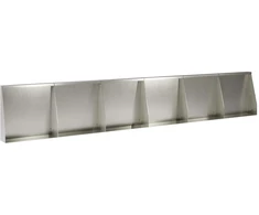 Sienelė 6 vnt. 40 x 12 x 50 cm Nerūdijantis plienas Sidabrinė