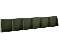 Sienelė 6 vnt. 40 x 12 x 50 cm Plienas Alyvuogių žalia