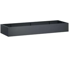 Sienelė 8 vnt. 300 x 100 x 50 cm Plienas Antracito
