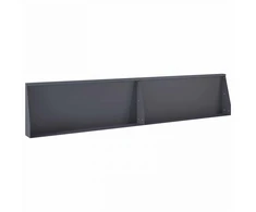 Sienelė 8 vnt. 300 x 100 x 50 cm Plienas Antracito