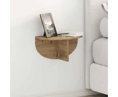 Sieninė lentyna 2 pcs Amatininkų ąžuolas 38 x 19 x 19 cm