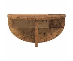 Sieninė lentyna 2 pcs Senas medis 38 x 19 x 19 cm