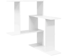 Sieninė lentyna Balta 67 x 67 x 87 cm Apdirbta mediena