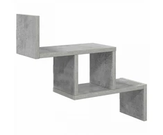 Sieninė lentyna Betono pilka 48 x 15 x 42 cm Apdirbta mediena