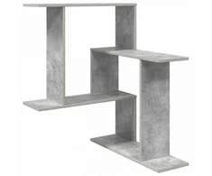 Sieninė lentyna Betono pilka 67 x 67 x 87 cm Apdirbta mediena