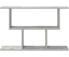 Sieninė lentyna Betono pilka 80 x 15 x 50,5 cm Apdirbta mediena